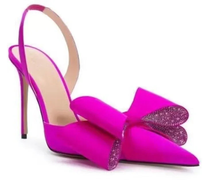 Bow Thin Heel pumps