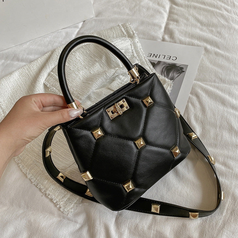 Rivet bucket bag,