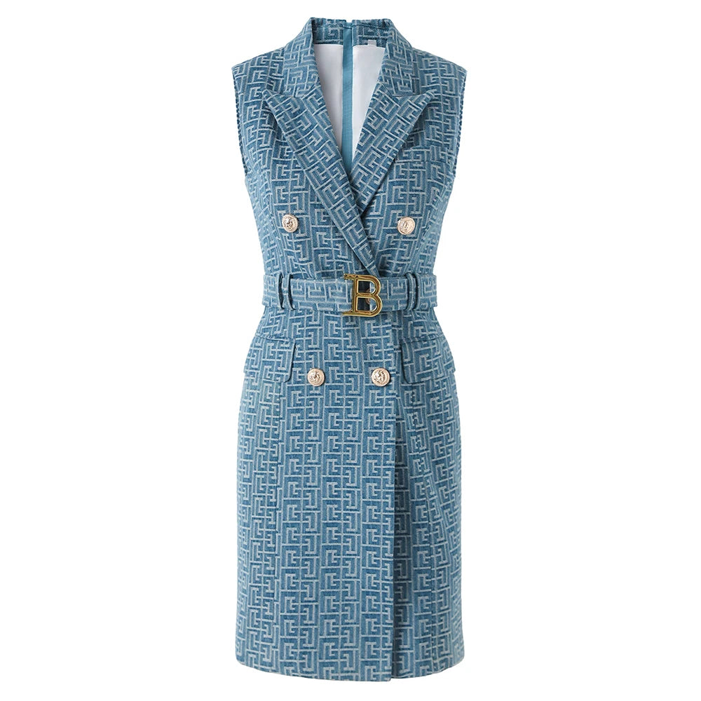 jacquard dress