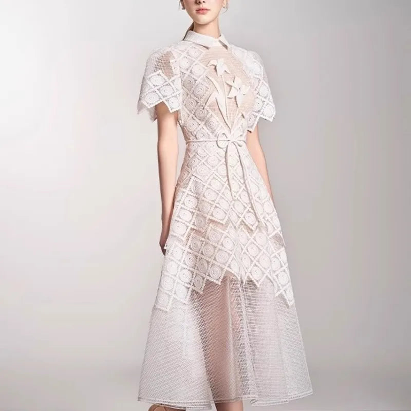 Date night Embroidery dress