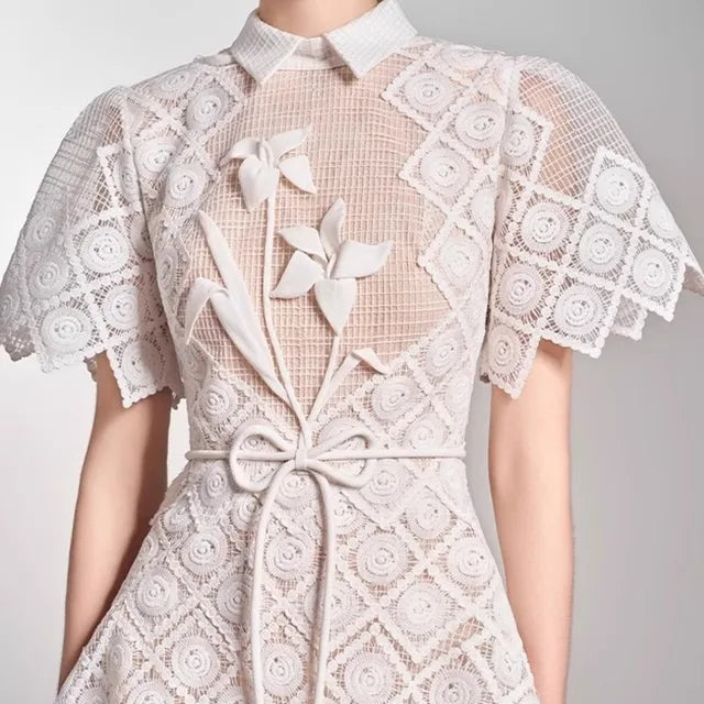 Date night Embroidery dress