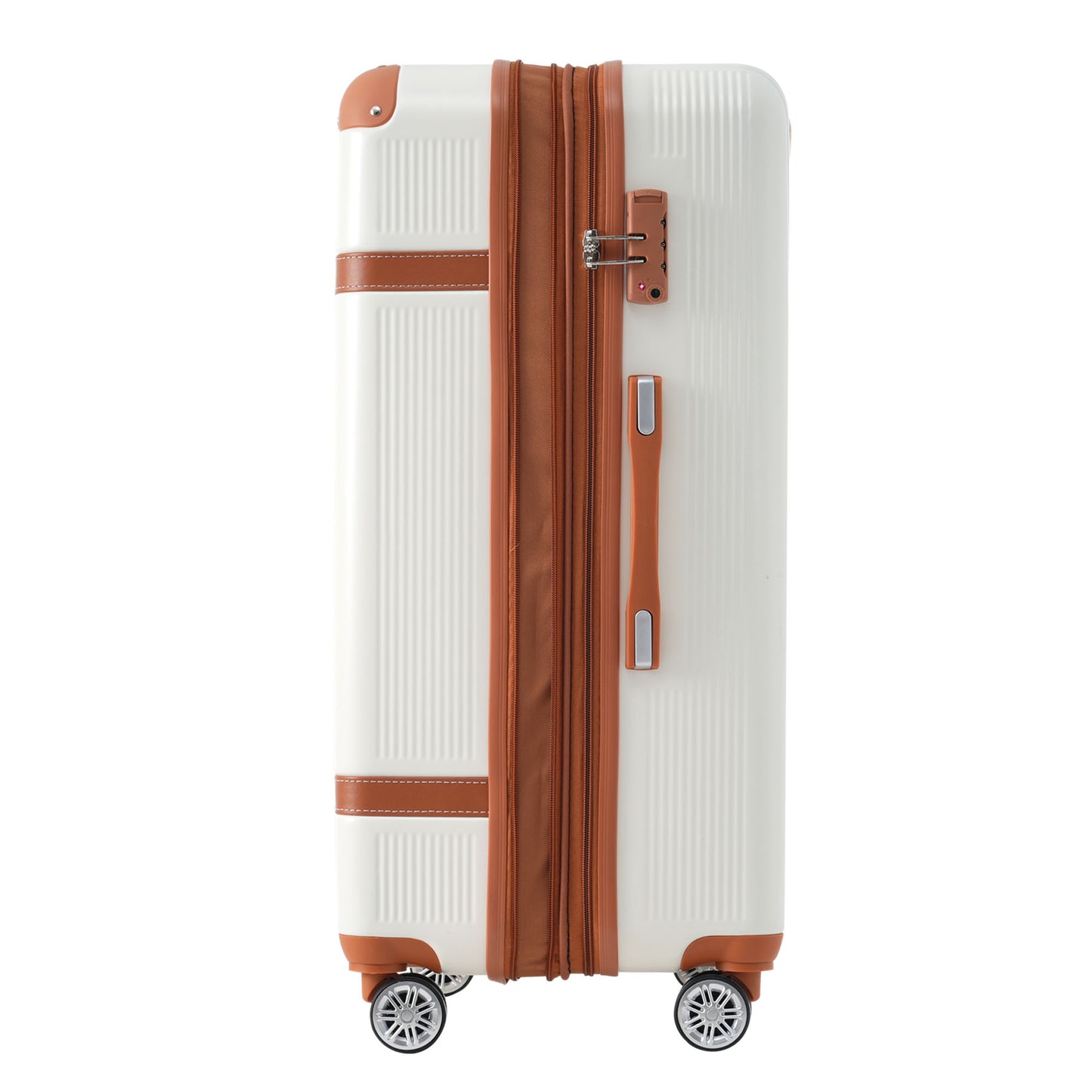 Hardshell Luggage Sets 3 Piece double spinner wheels TSA Lock Lightweight suitcase