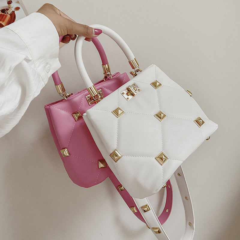 Rivet bucket bag,