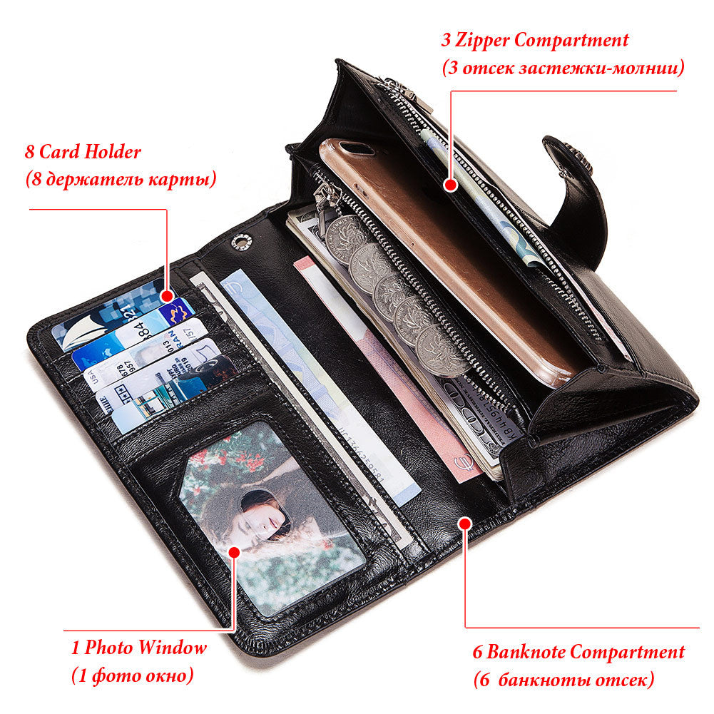 Anti-Theft Brush Wallet