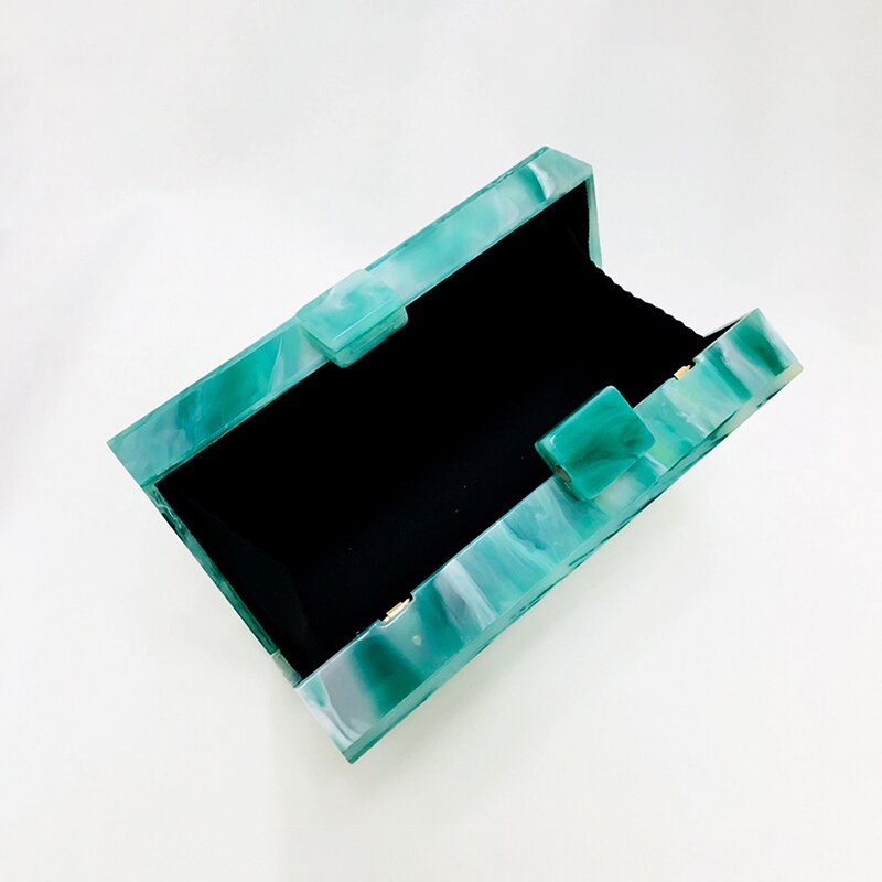 Acrylic Box Evening Stone bag