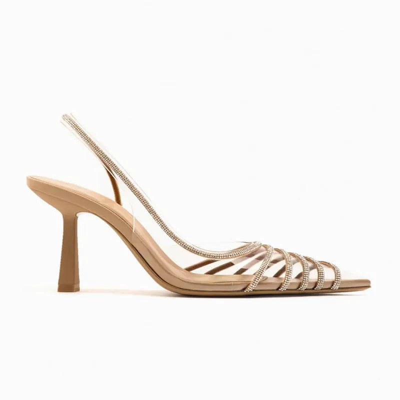 Slingback Pointed Pumps
