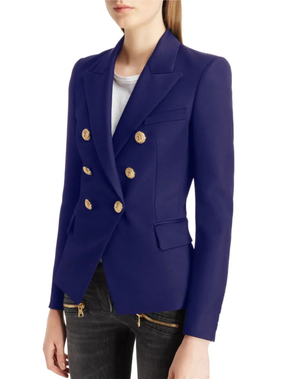 Lapel Collar Blazer