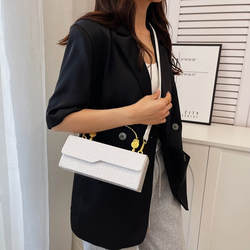 leather versatile shoulder bag