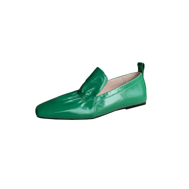 Leather Slip On loafer