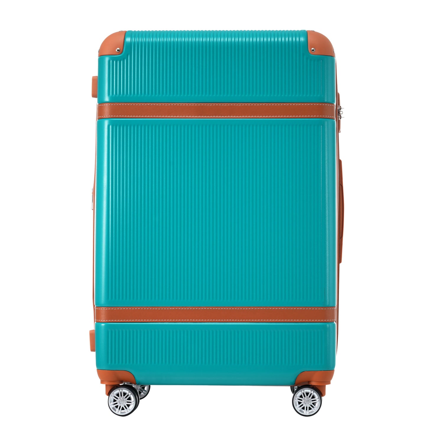 Hardshell Luggage Sets 3 Piece double spinner 8 wheels Suitcase TSA Lock Lightweight