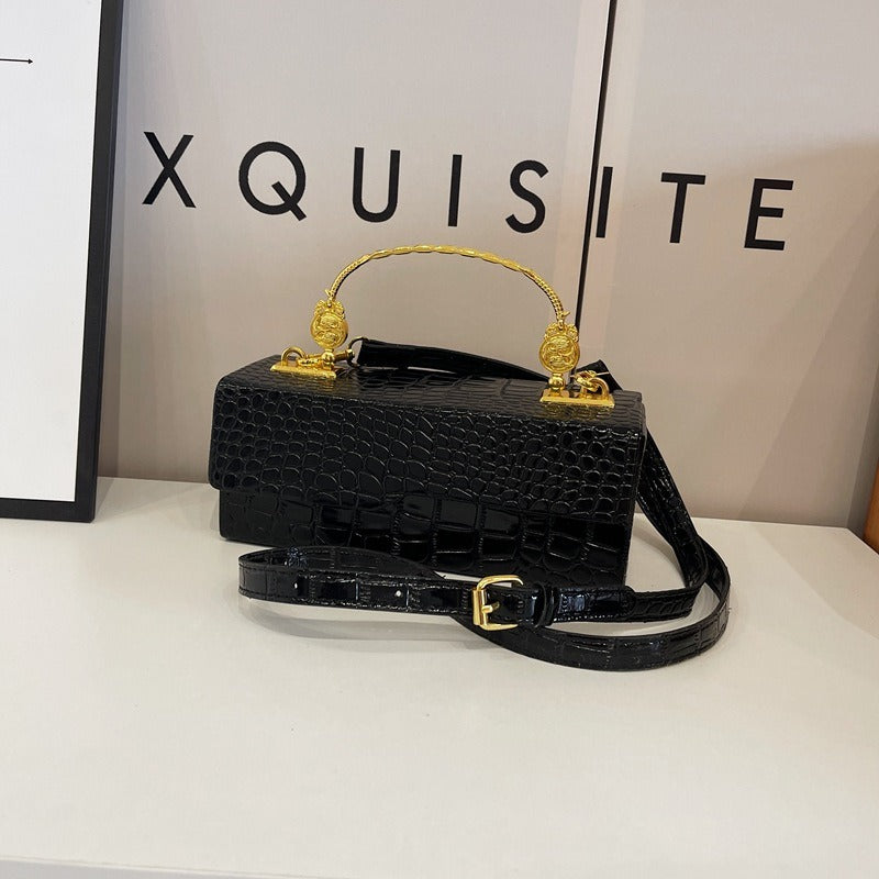 leather versatile shoulder bag