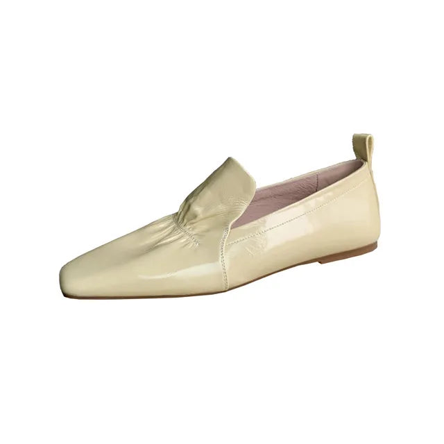 Leather Slip On loafer