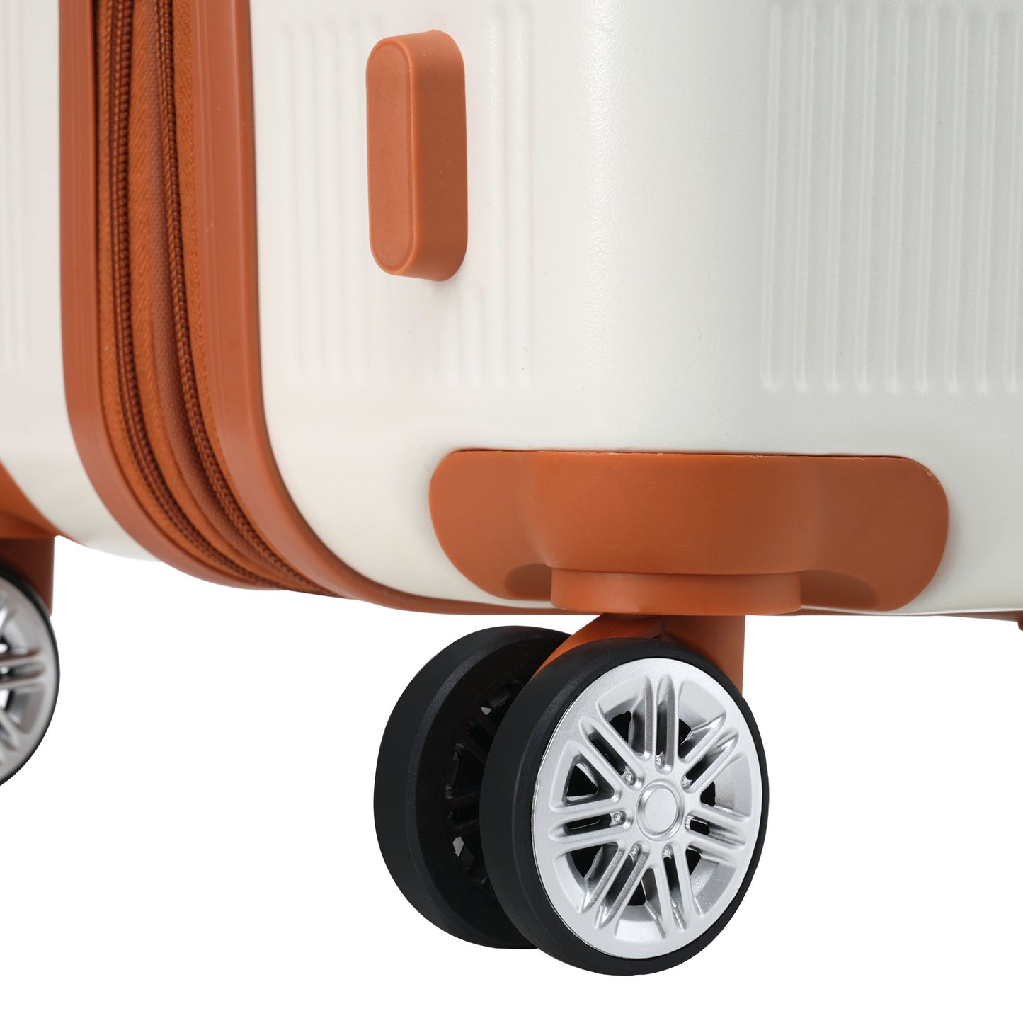 Hardshell Luggage Sets 3 Piece double spinner wheels TSA Lock Lightweight suitcase
