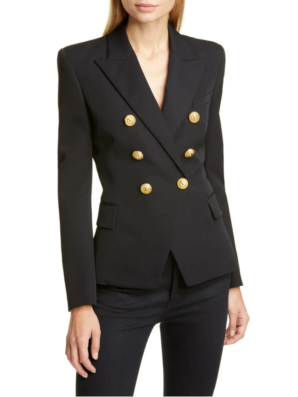 Lapel Collar Blazer