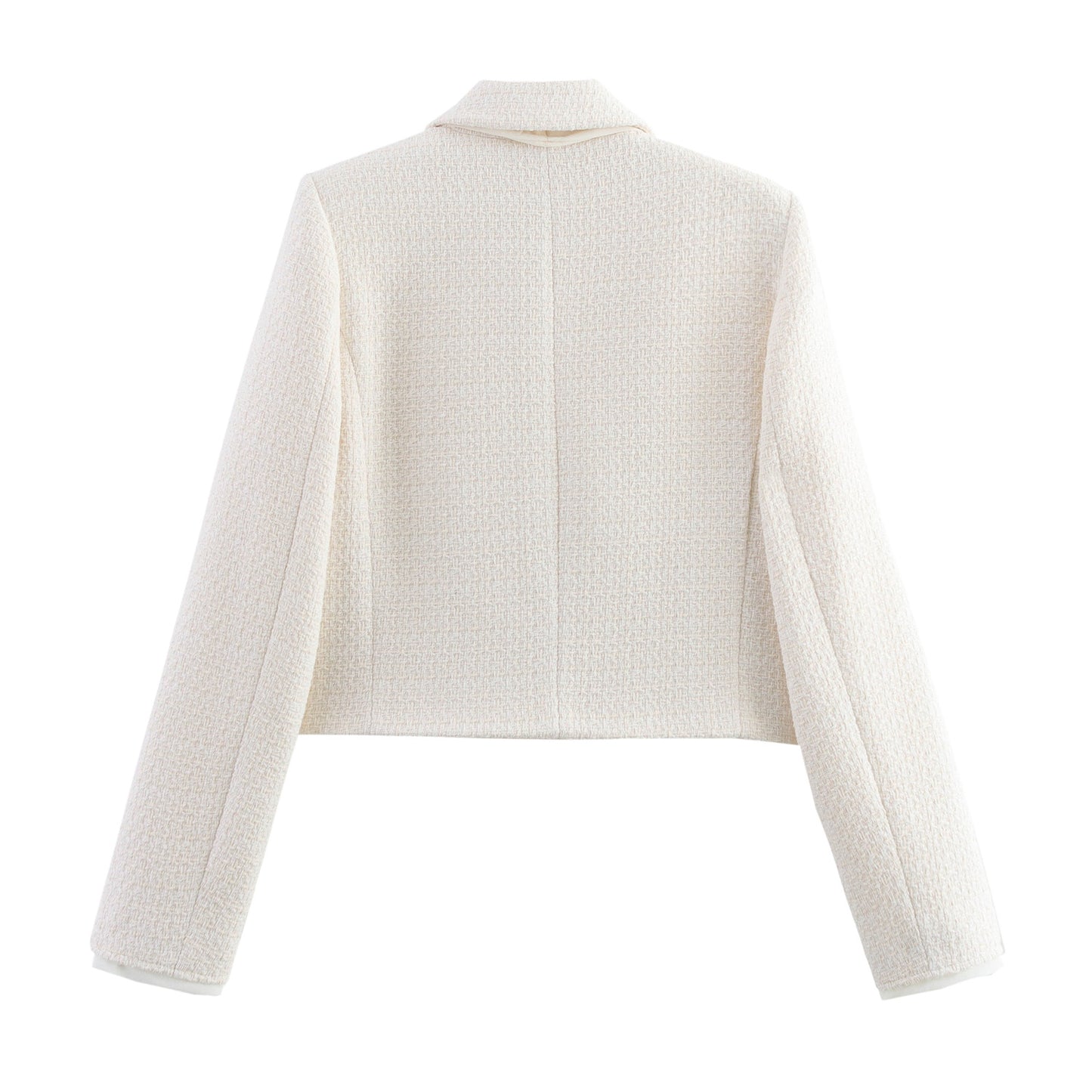 Tie neck jacket