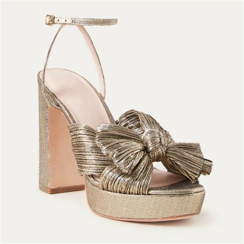 Thick Platform High Heel Sandals