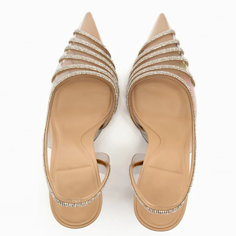 Slingback Pointed Pumps