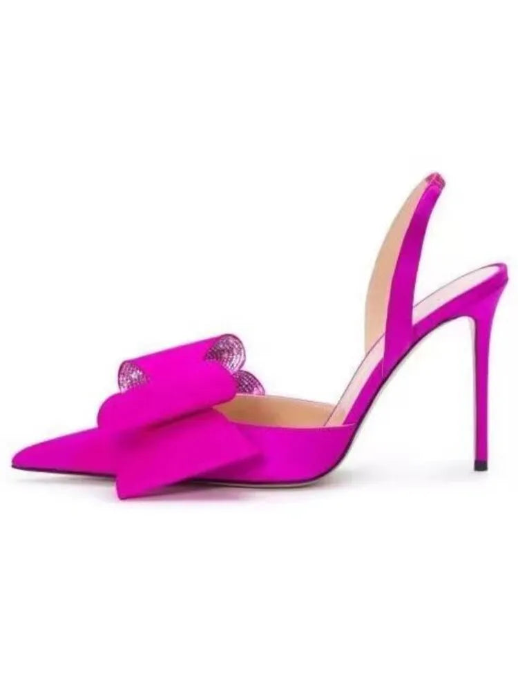 Bow Thin Heel pumps