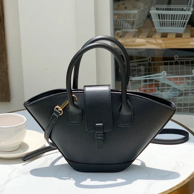 Vintage PU leather Shoulder Bag
