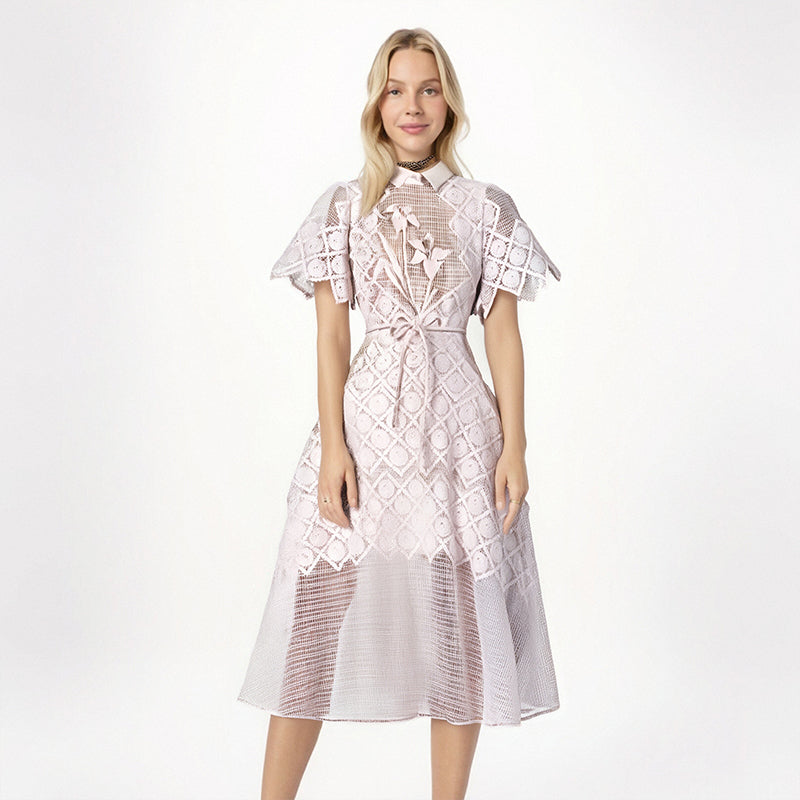 Date night Embroidery dress