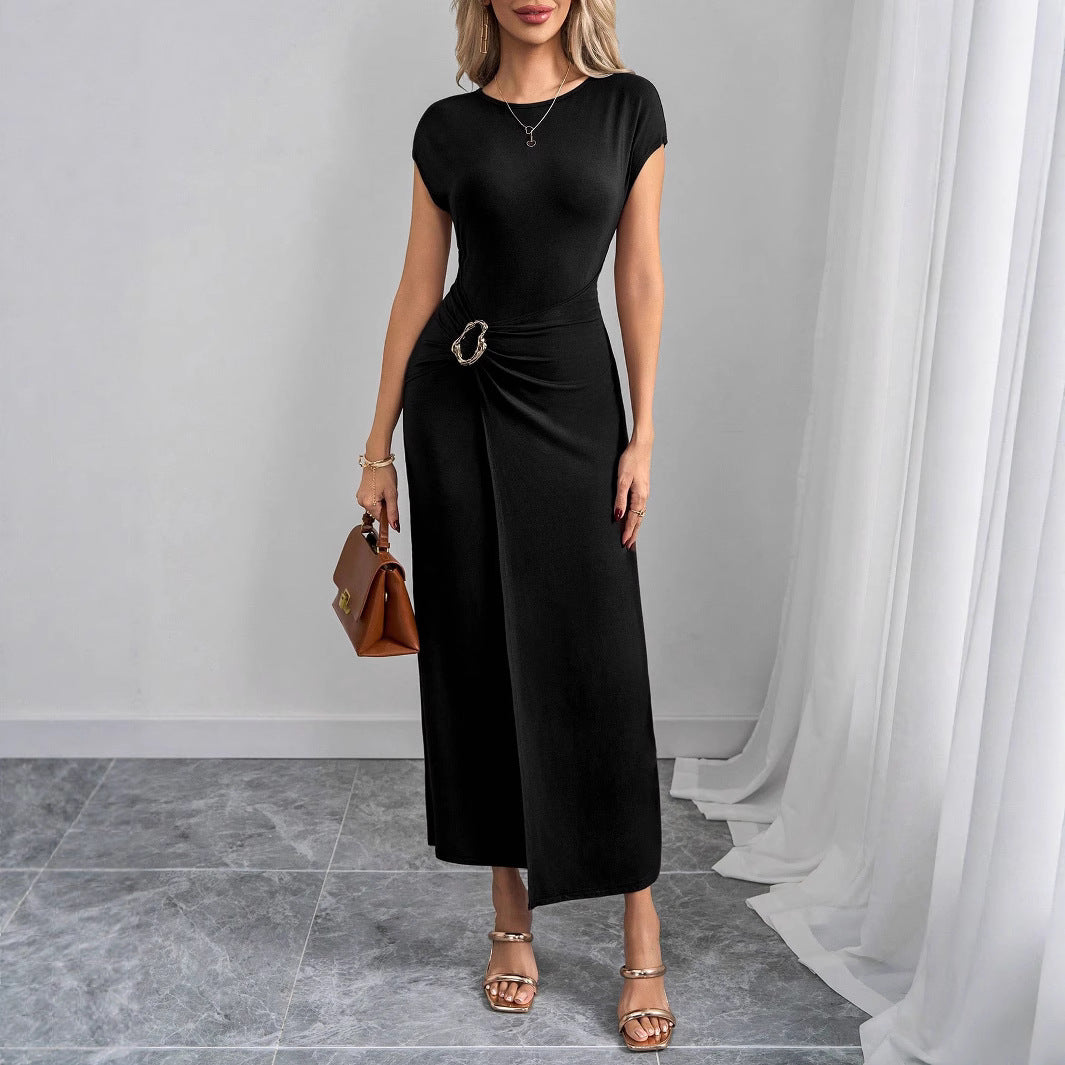 Round Neck Embellished dress