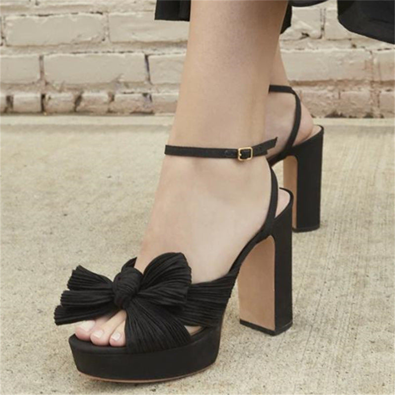 Thick Platform High Heel Sandals