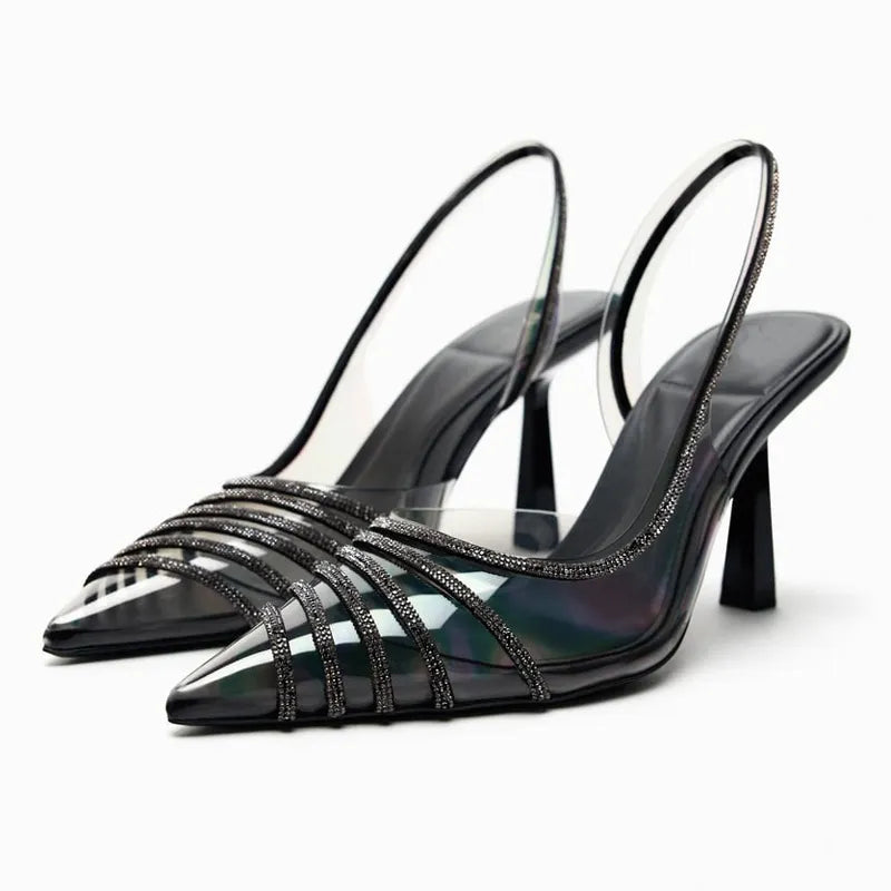 Slingback Pointed Pumps