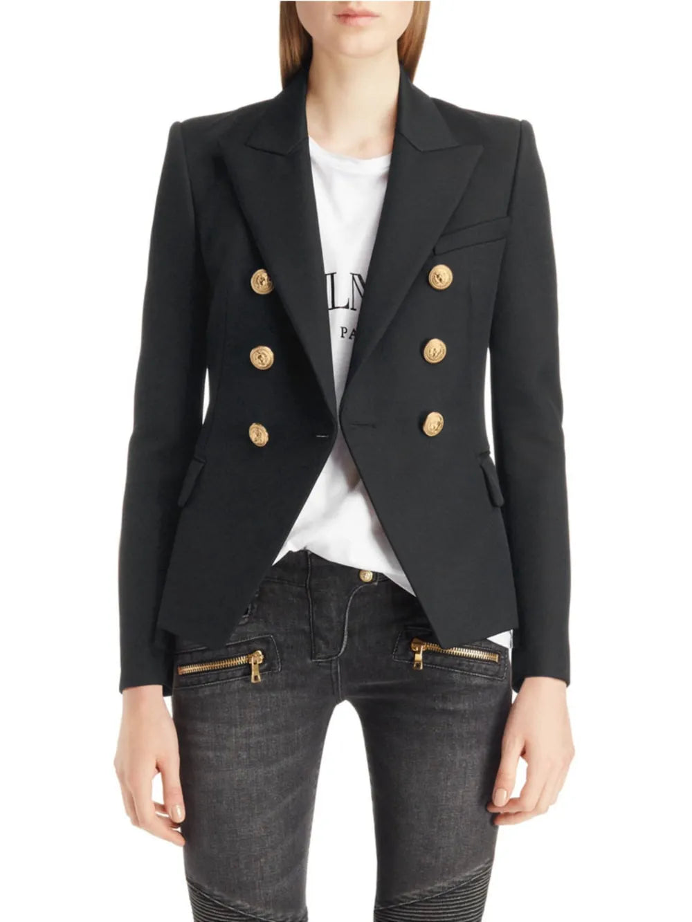 Lapel Collar Blazer