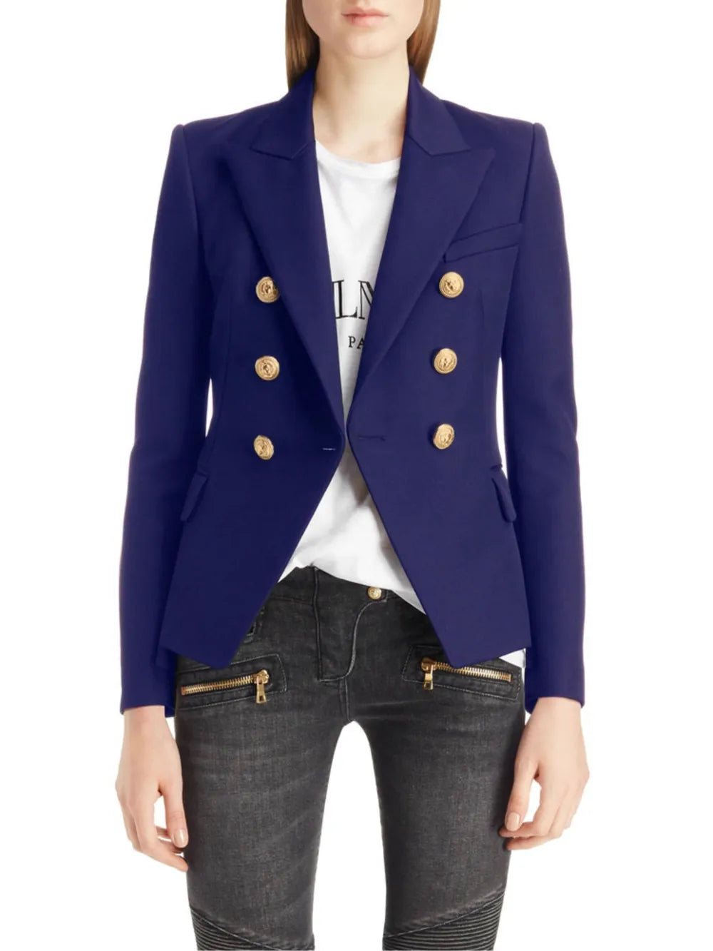 Lapel Collar Blazer