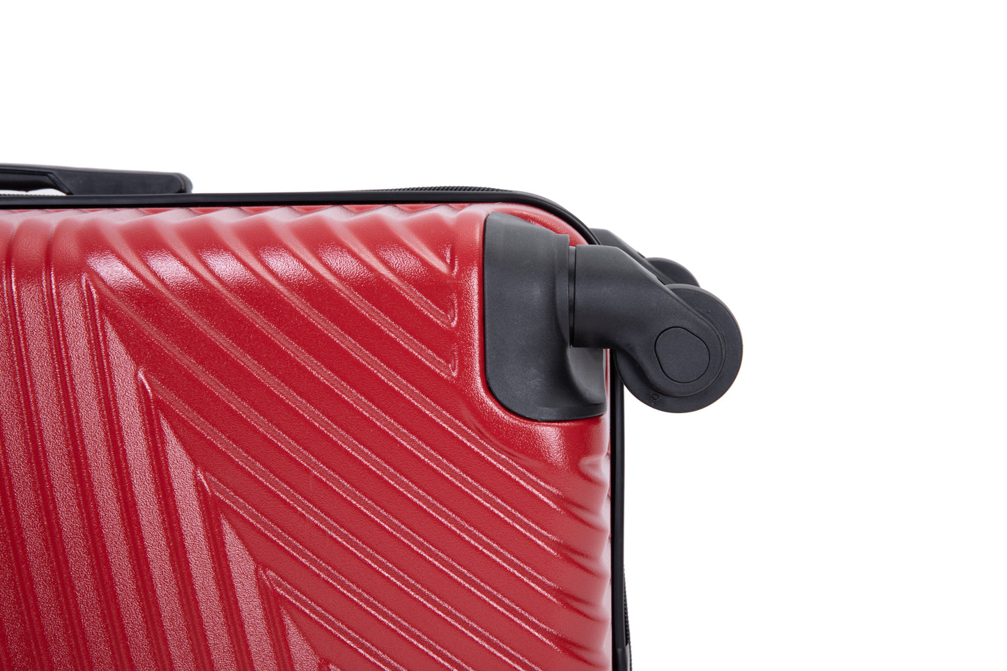 3 Piece Luggage Sets Lightweight Two Hooks Spinner Wheels