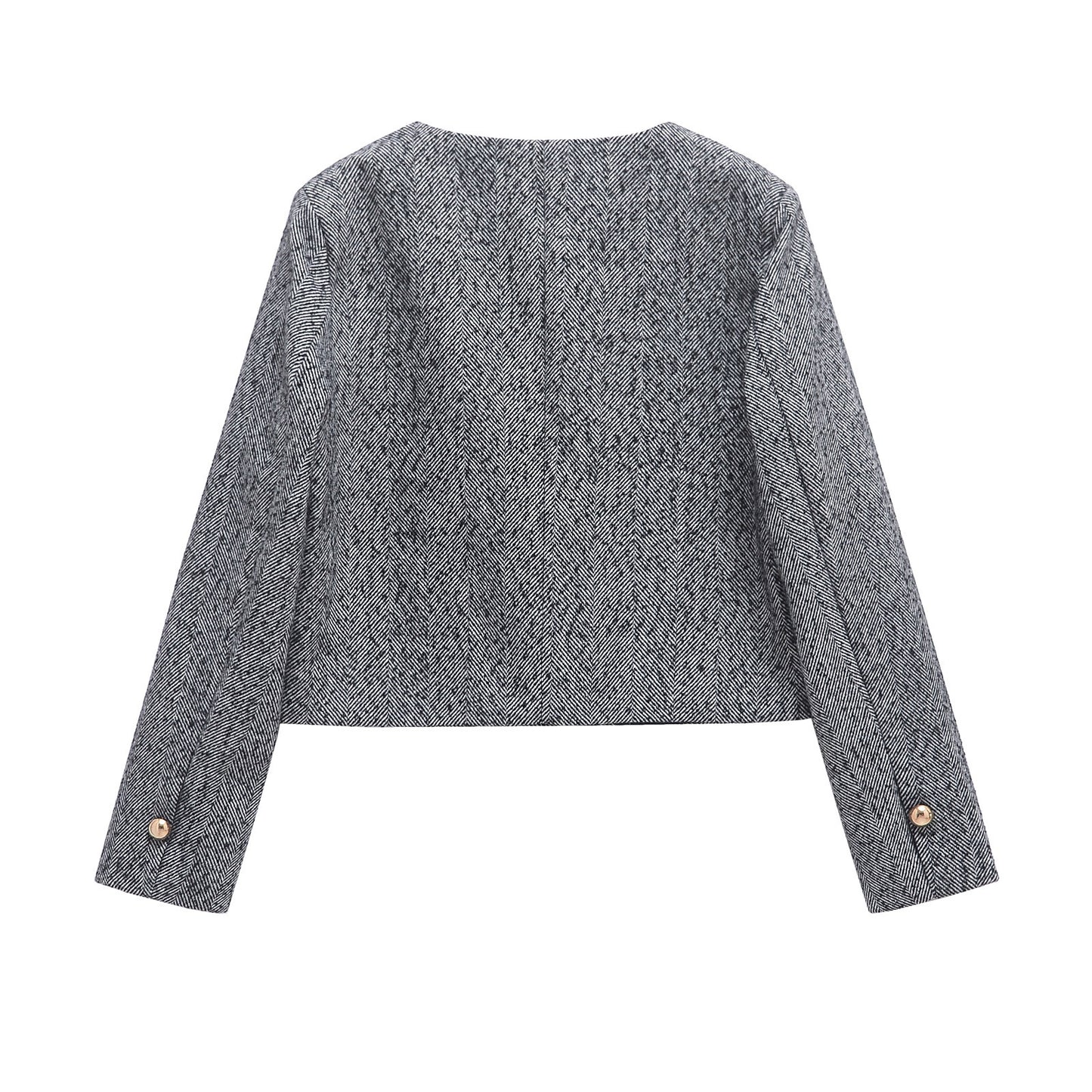 textured woven jacket