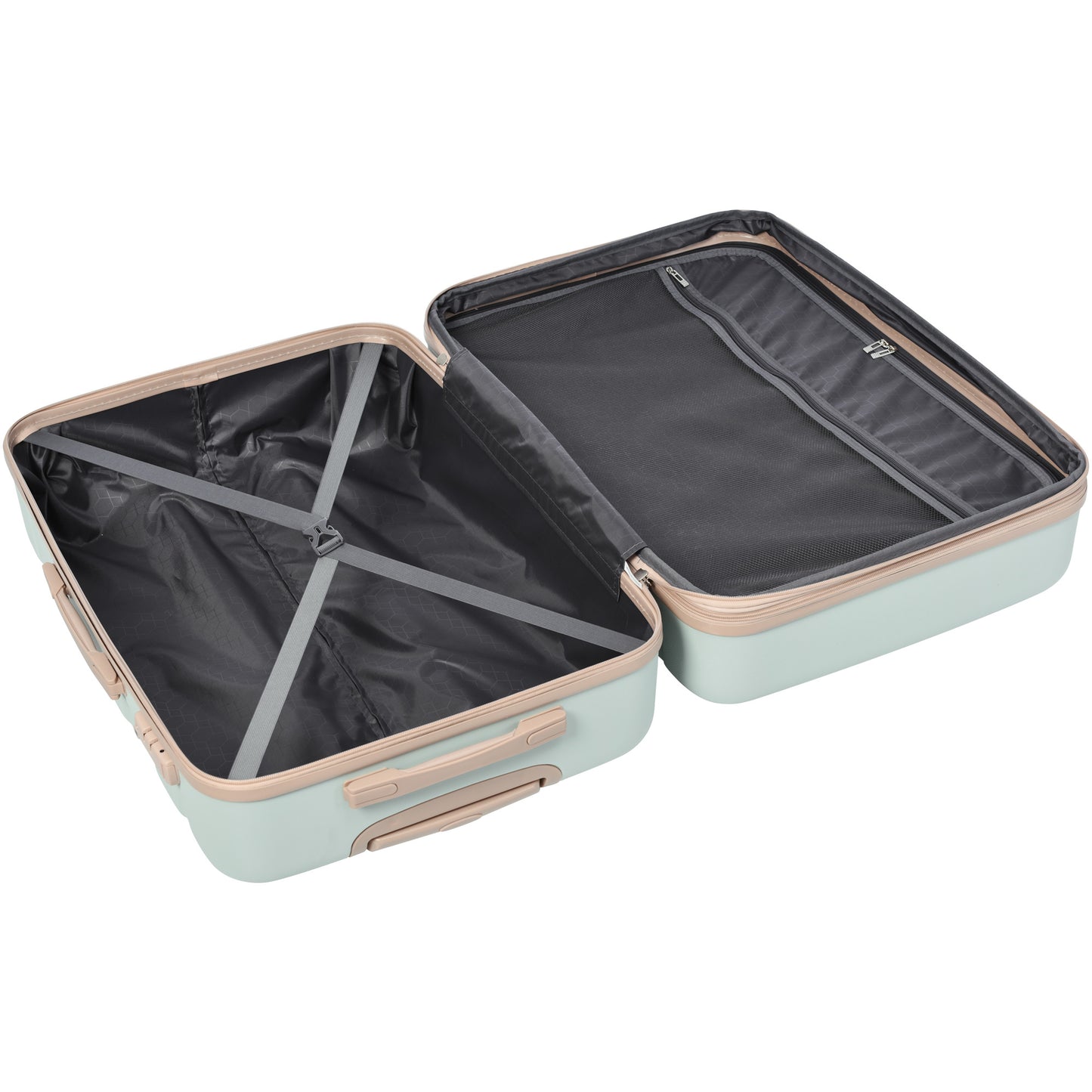 Expandable ABS Hardshell 3pcs Luggage