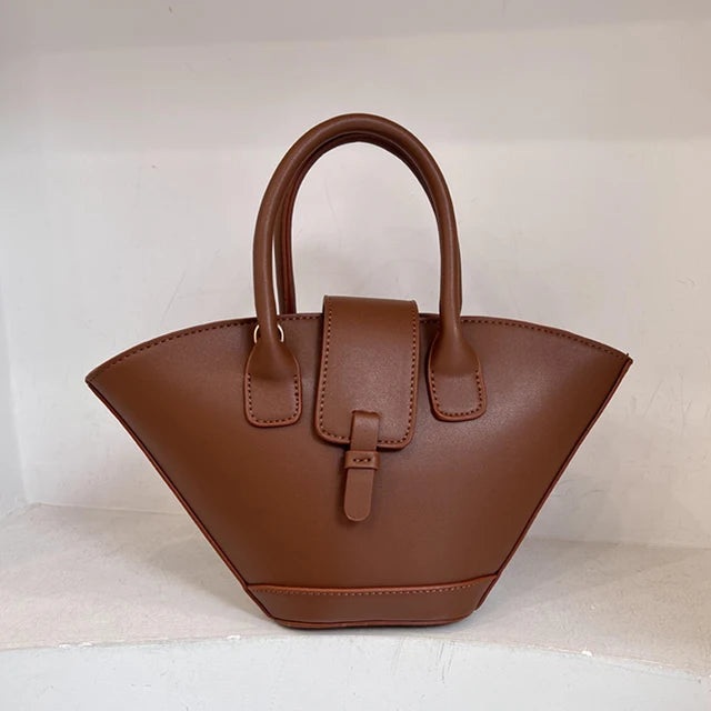 Vintage PU leather Shoulder Bag