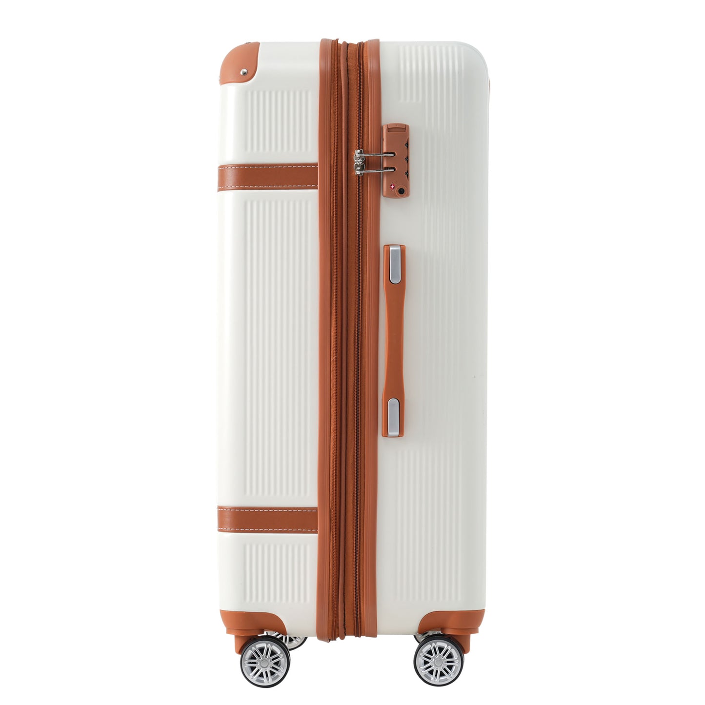 Hardshell Luggage Sets 3 Piece double spinner wheels TSA Lock Lightweight suitcase