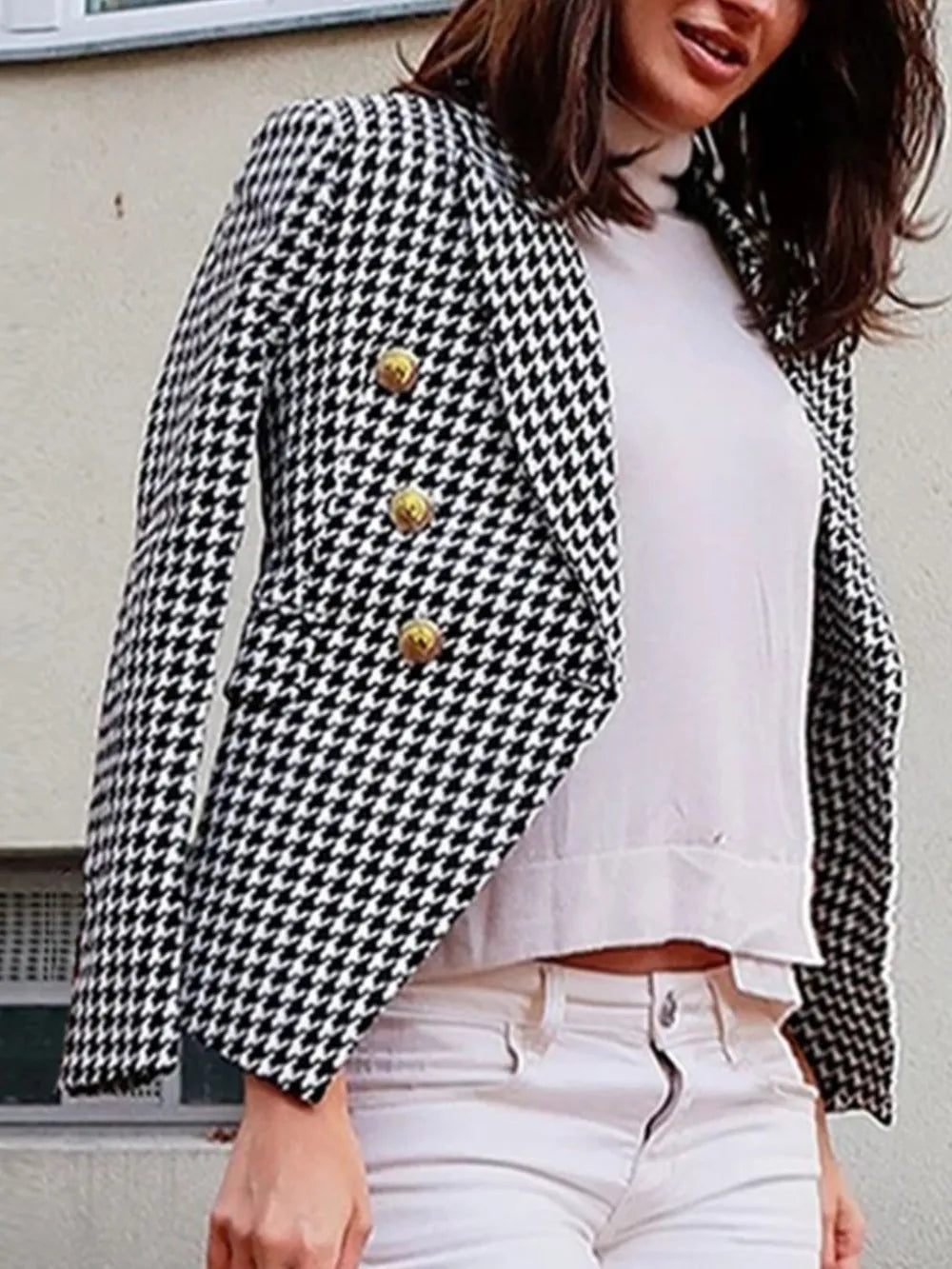 Lapel Collar Blazer