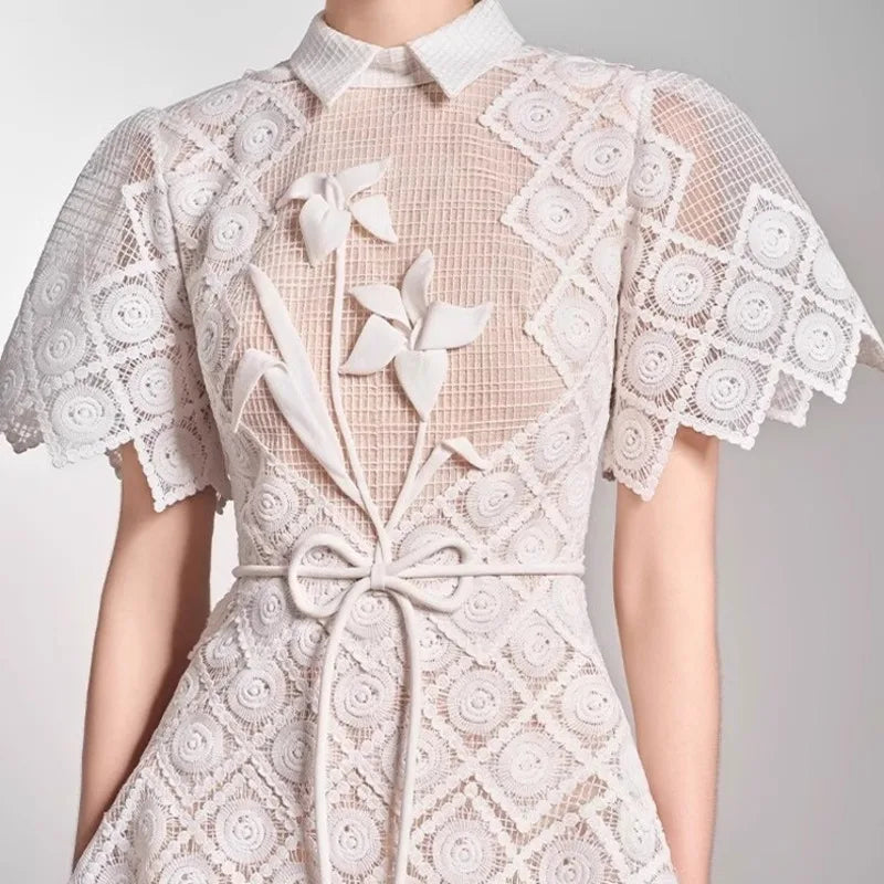 Date night Embroidery dress