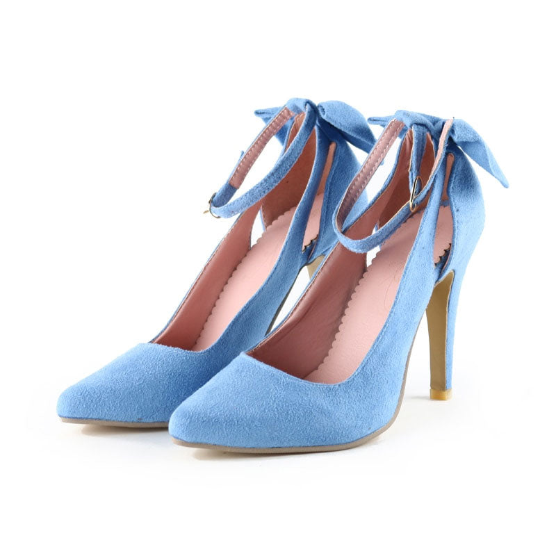 High Heels Butterfly bow pumps