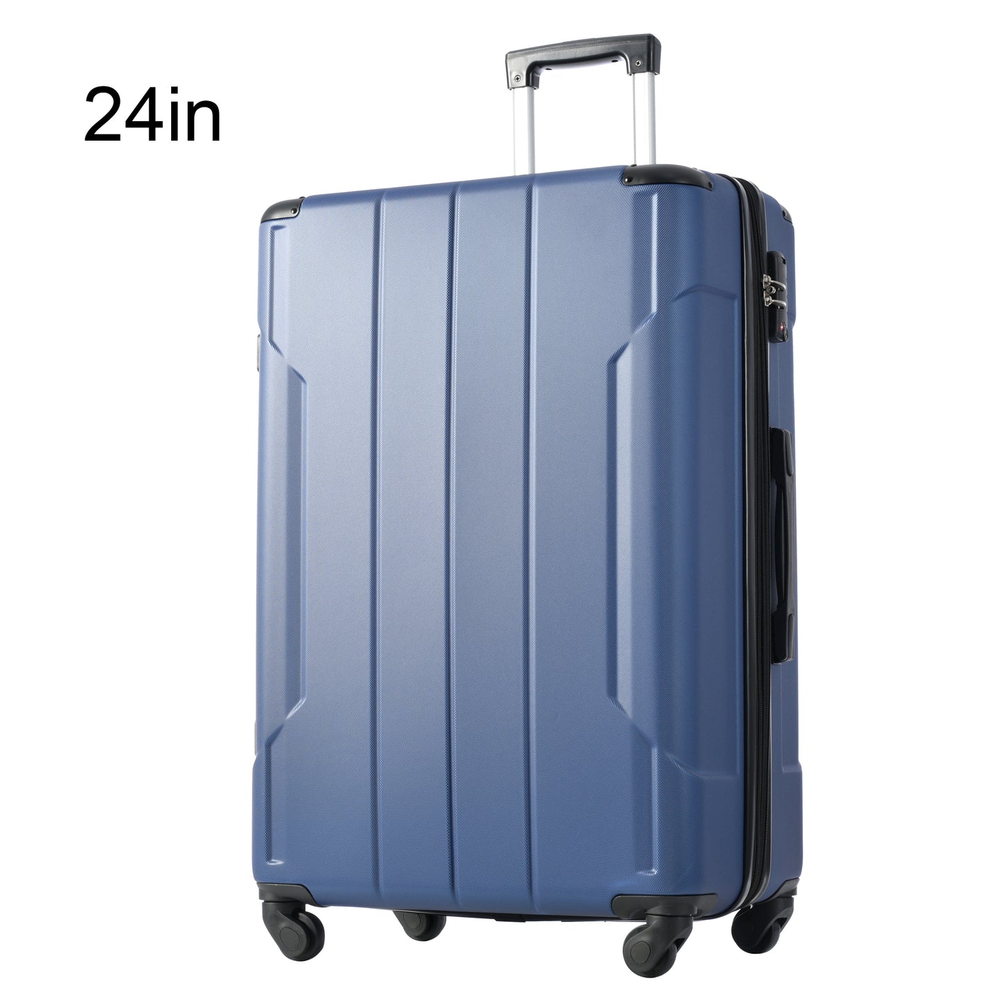 Single Hardshell Luggage Spinner Suitcase TSA Lock Lightweight Expandable 24