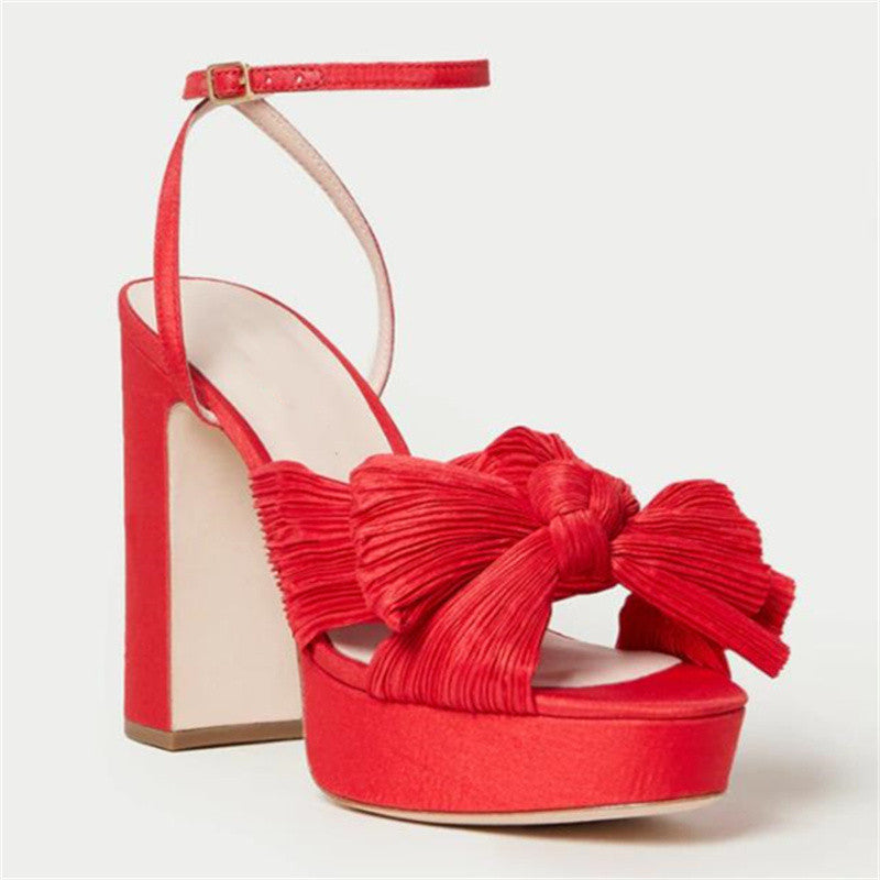 Thick Platform High Heel Sandals