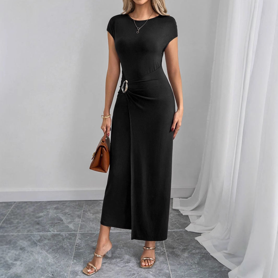 Round Neck Embellished dress