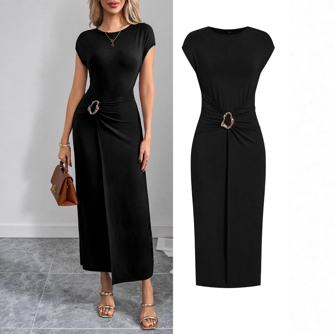 Round Neck Embellished dress