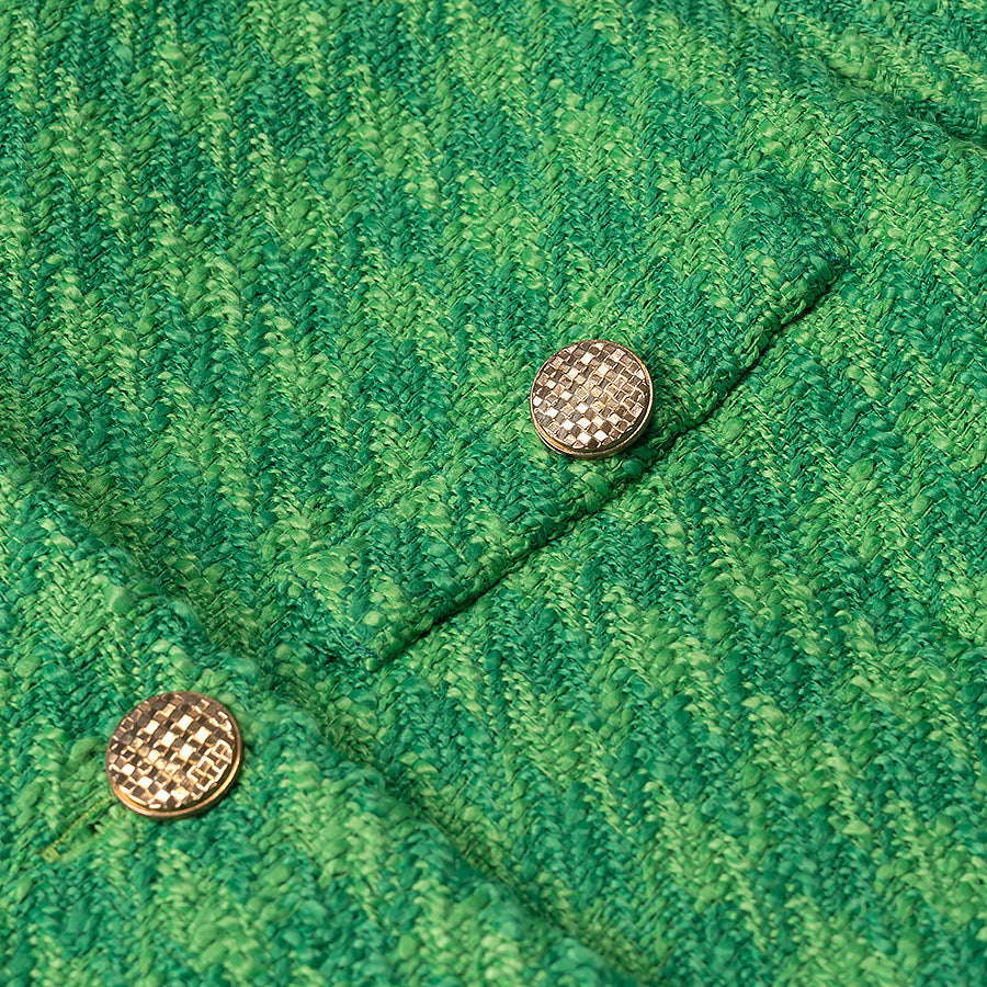 round neck short top jacket