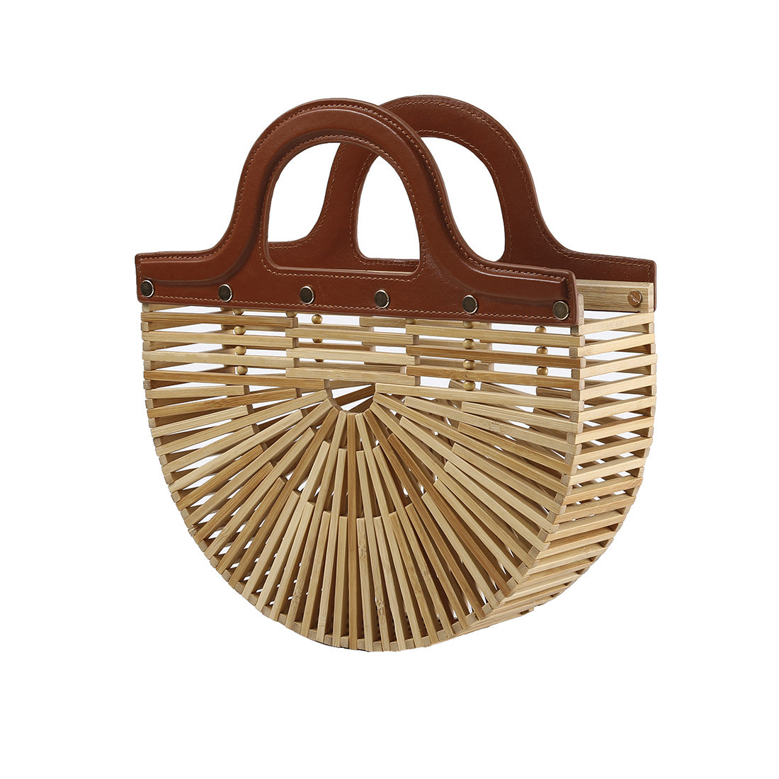 Handheld bamboo bag