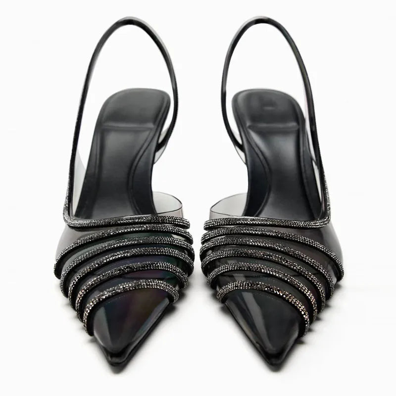 Slingback Pointed Pumps