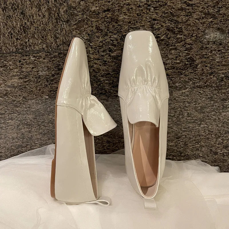 Leather Slip On loafer