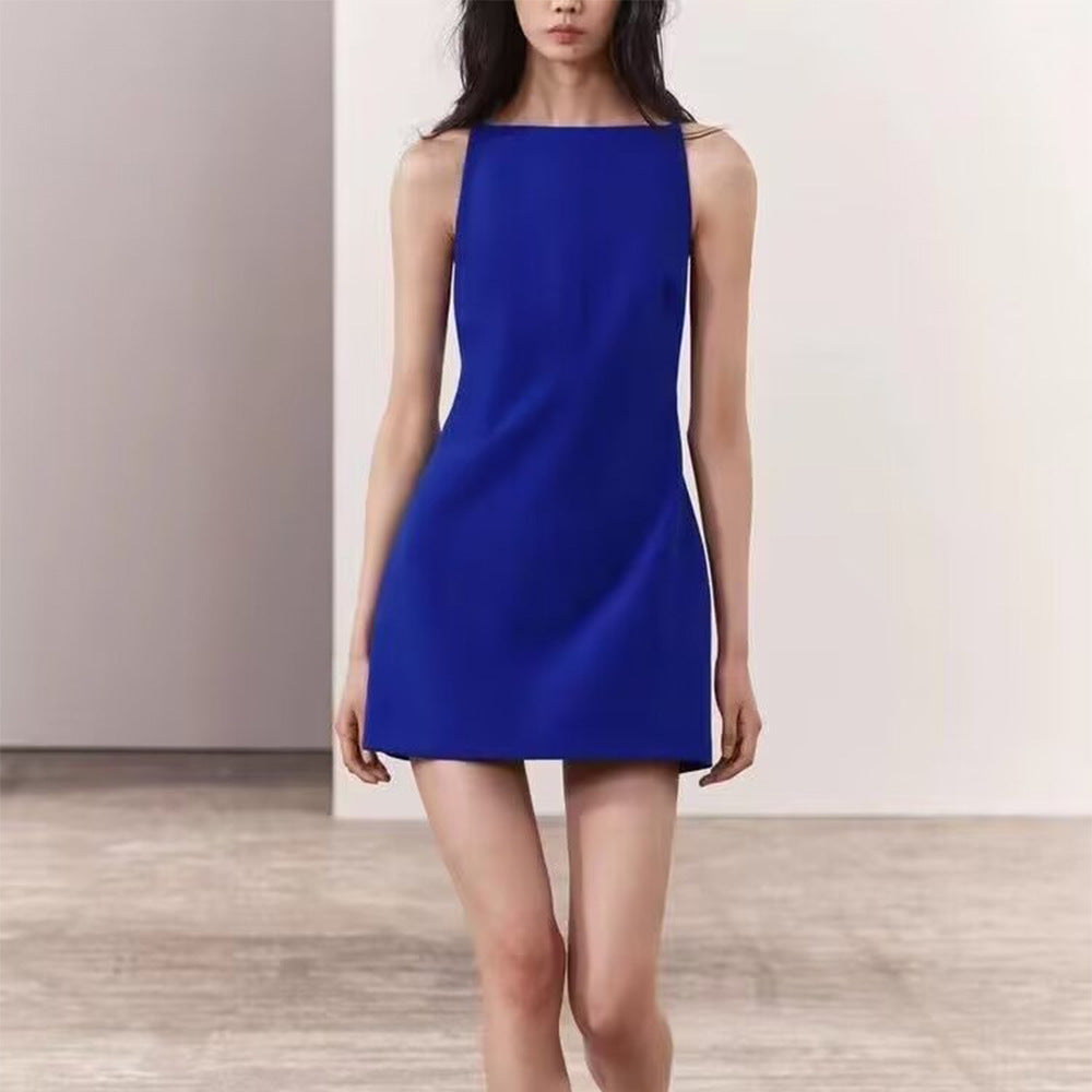 A-Line sleeveless dress