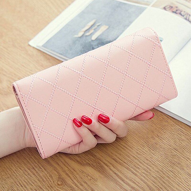 Crown embellised PU Leather wallet