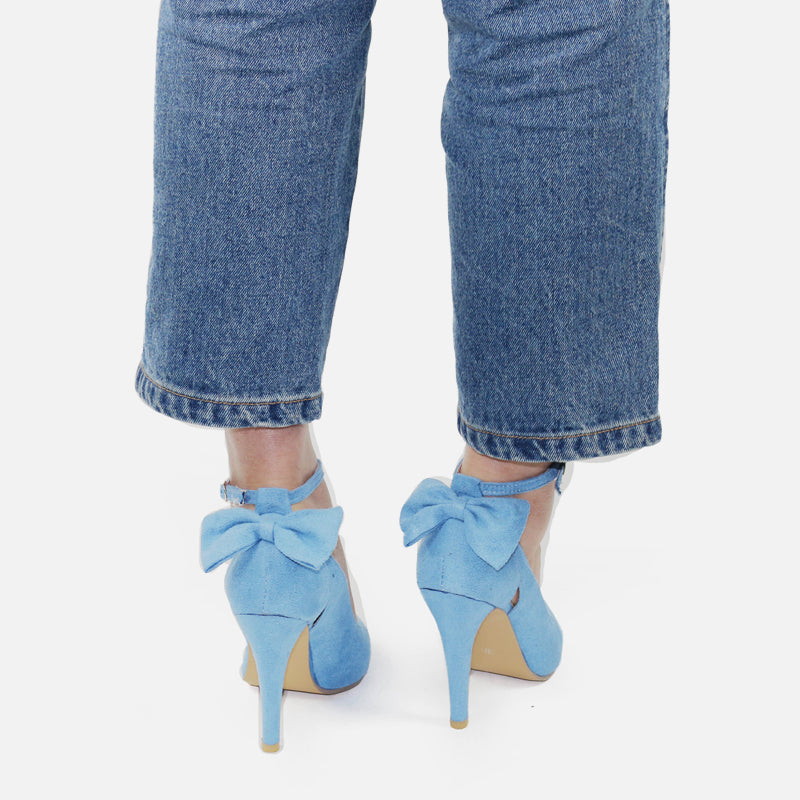 High Heels Butterfly bow pumps