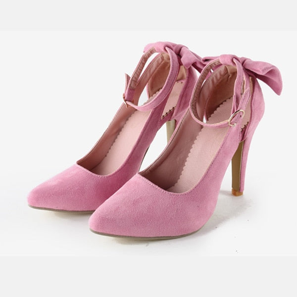 High Heels Butterfly bow pumps