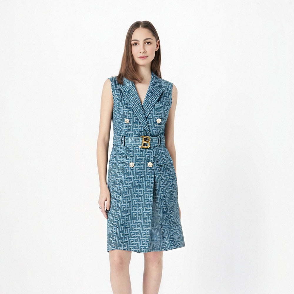 jacquard dress